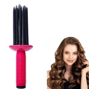 2024 New‎ Air Volume Hair Curler Styler Tool Pink/Black (4211)
